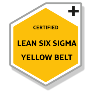 UMS Lean Six Sigma Yellow Belt Badge